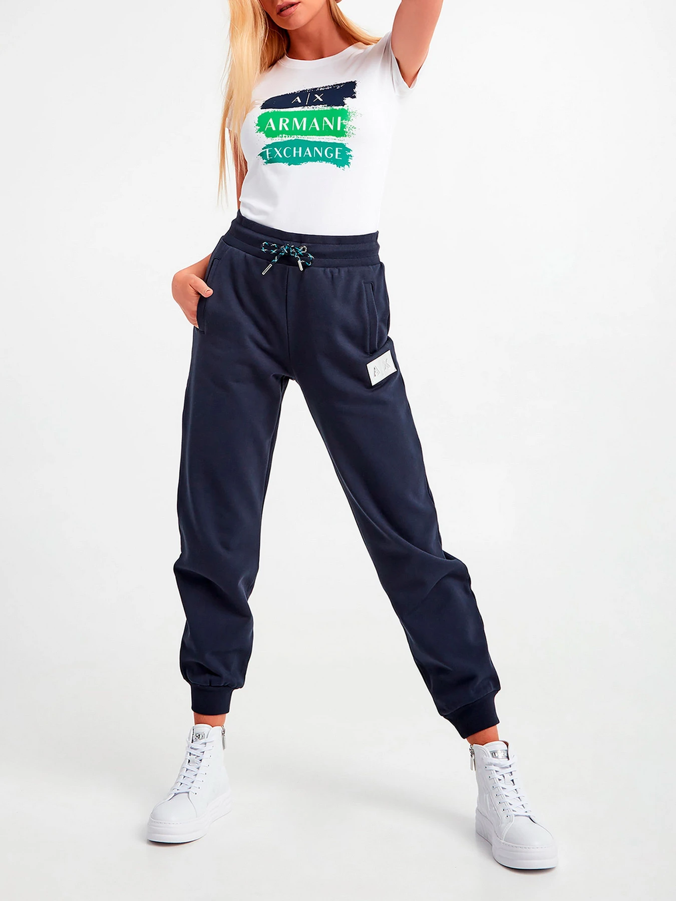 Брюки Armani Exchange модель 3LYP75-YJ6UZ-1593 Брюки Armani Exchange модель 3LYP75-YJ6UZ-1593 Фото