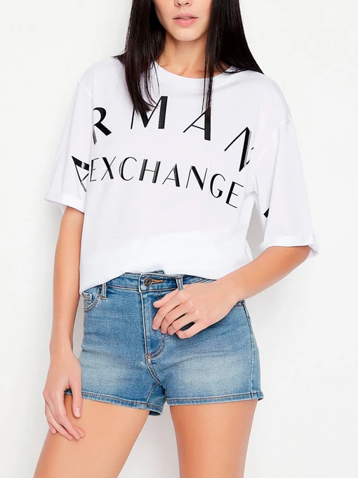 Футболки и поло Armani Exchange модель 3LYTAE-YJ3RZ-1000 Фото