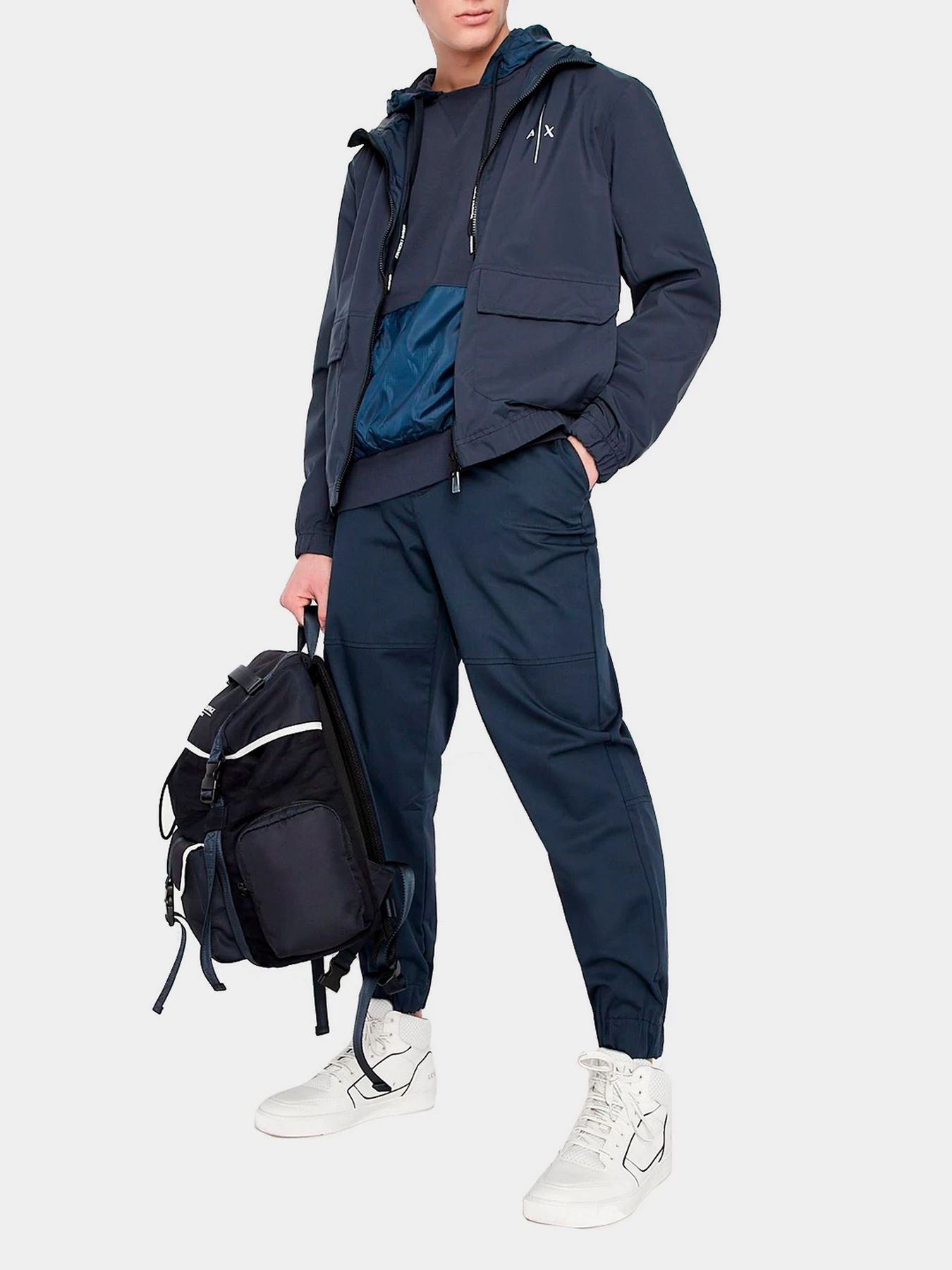 Худи и свитшоты Armani Exchange модель 3LZMFB-ZJ6TZ-1596 Худи и свитшоты Armani Exchange модель 3LZMFB-ZJ6TZ-1596 Фото