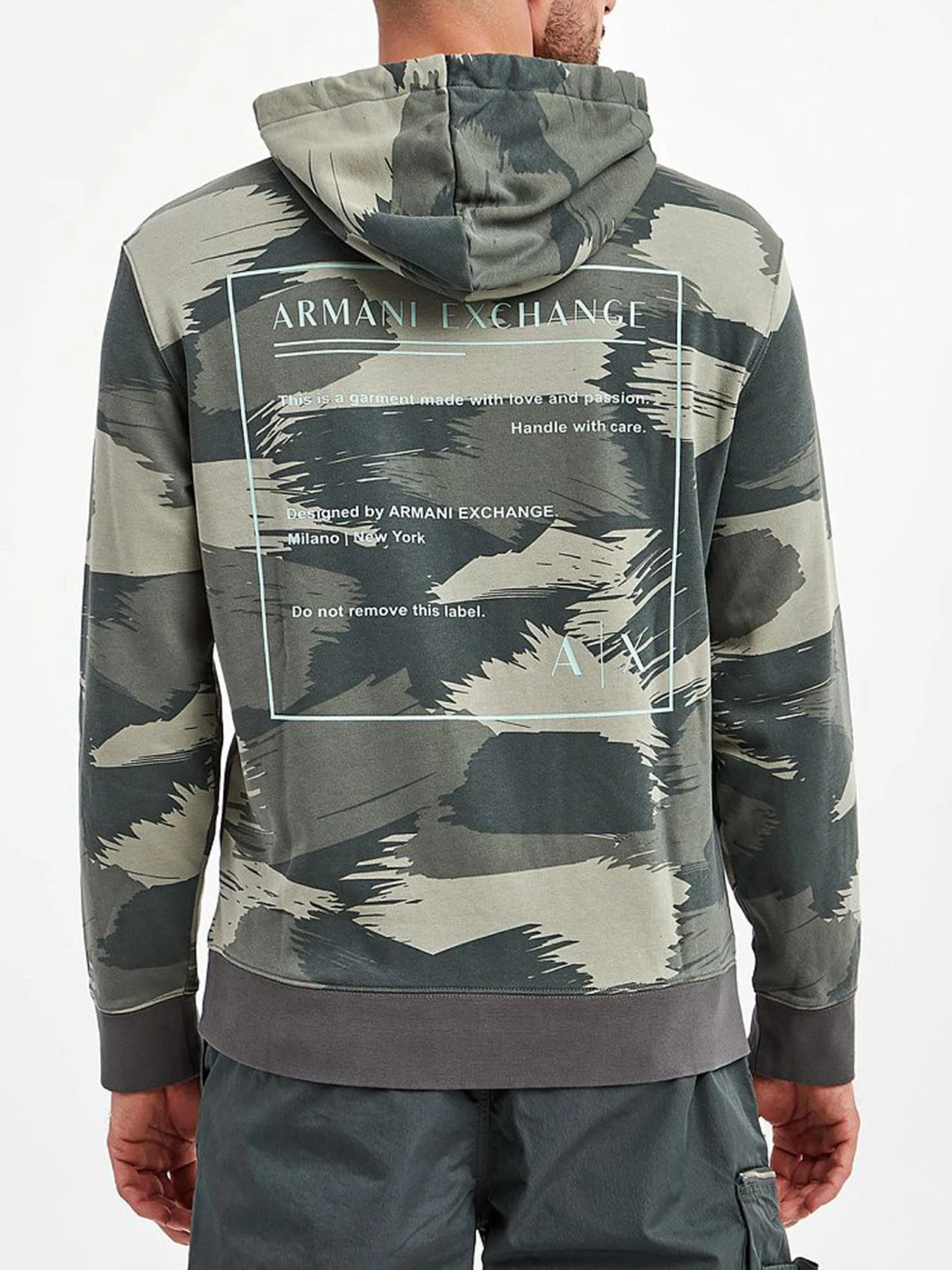 Худи и свитшоты Armani Exchange модель 3LZMHA-ZJEFZ-0870 Фото