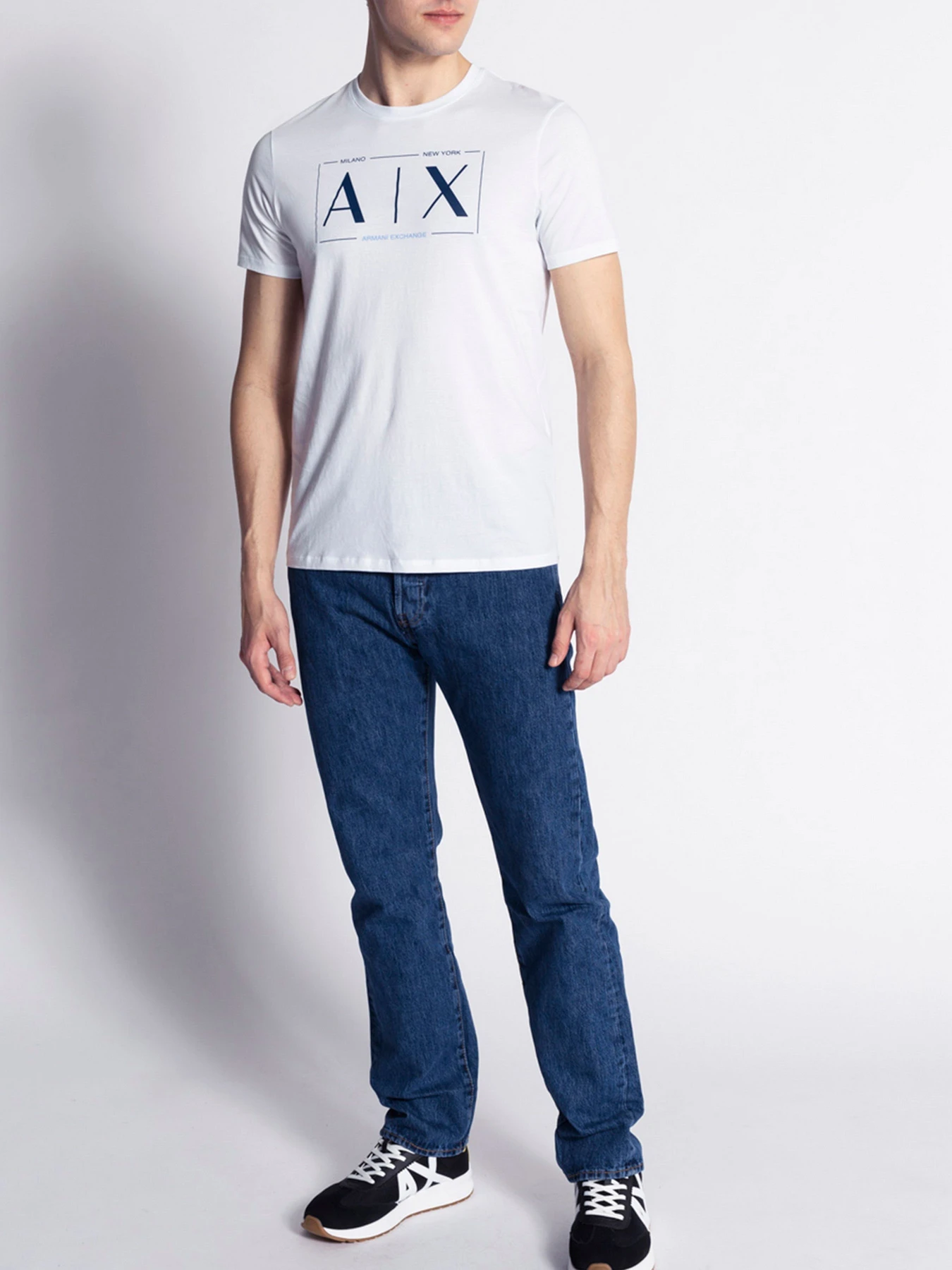 Футболки и поло Armani Exchange модель 3LZTBT-ZJA5Z-1100 Фото