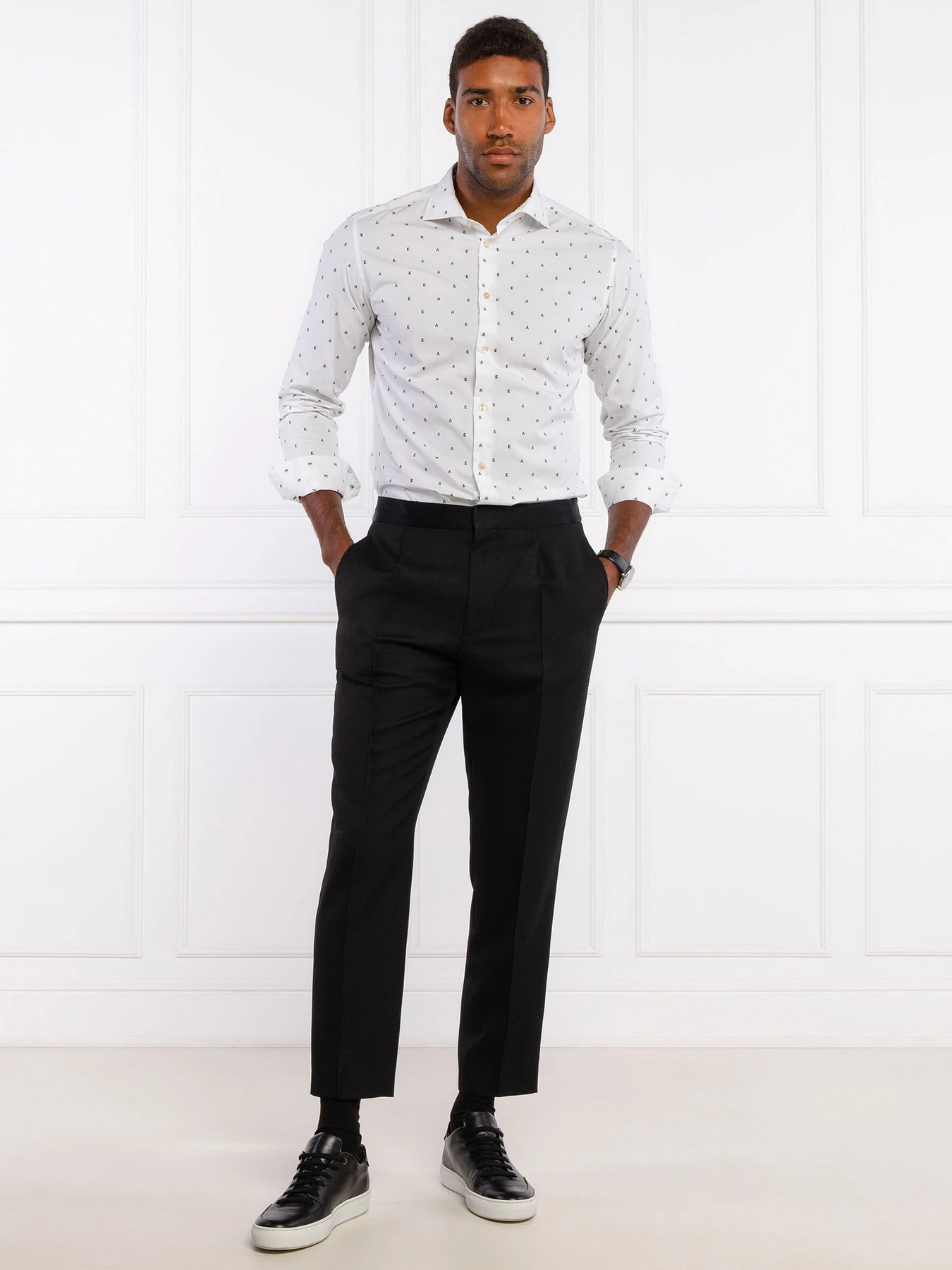 Рубашки Emporio Armani модель 6K1CD4-1N12Z-F100 Рубашки Emporio Armani модель 6K1CD4-1N12Z-F100 Фото