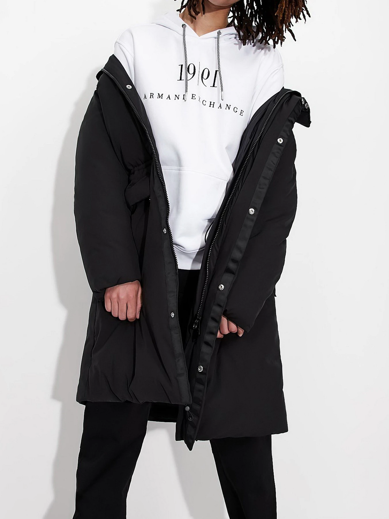 Худи и свитшоты Armani Exchange модель 6KZMFM-ZJ6HZ-1100 Фото