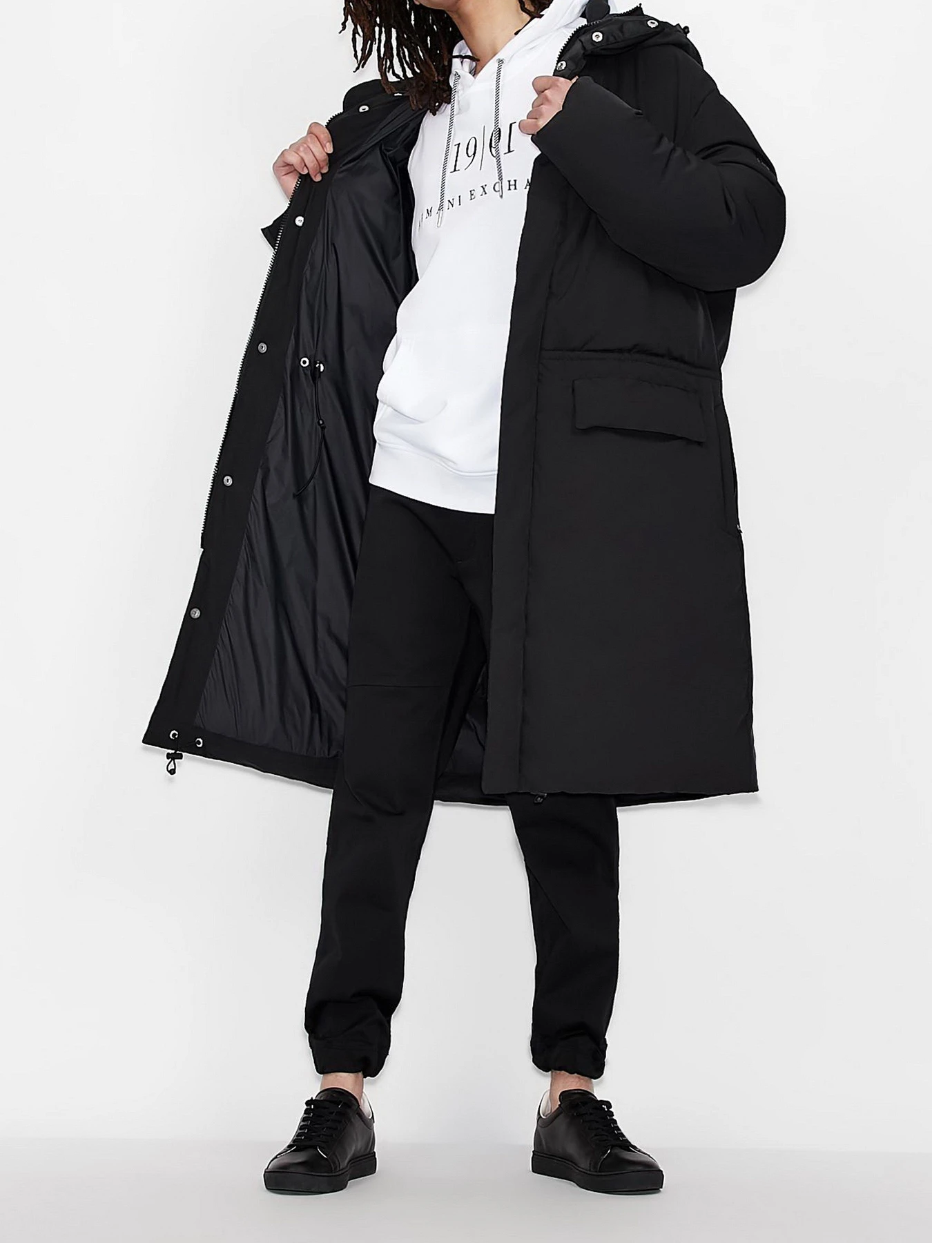 Худи и свитшоты Armani Exchange модель 6KZMFM-ZJ6HZ-1100 Фото