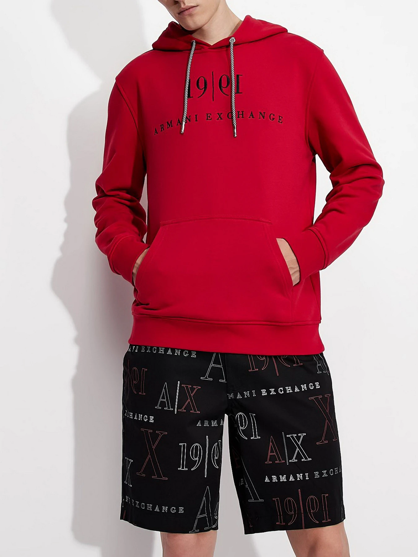 Худи и свитшоты Armani Exchange модель 6KZMFM-ZJ6HZ-1496 Фото