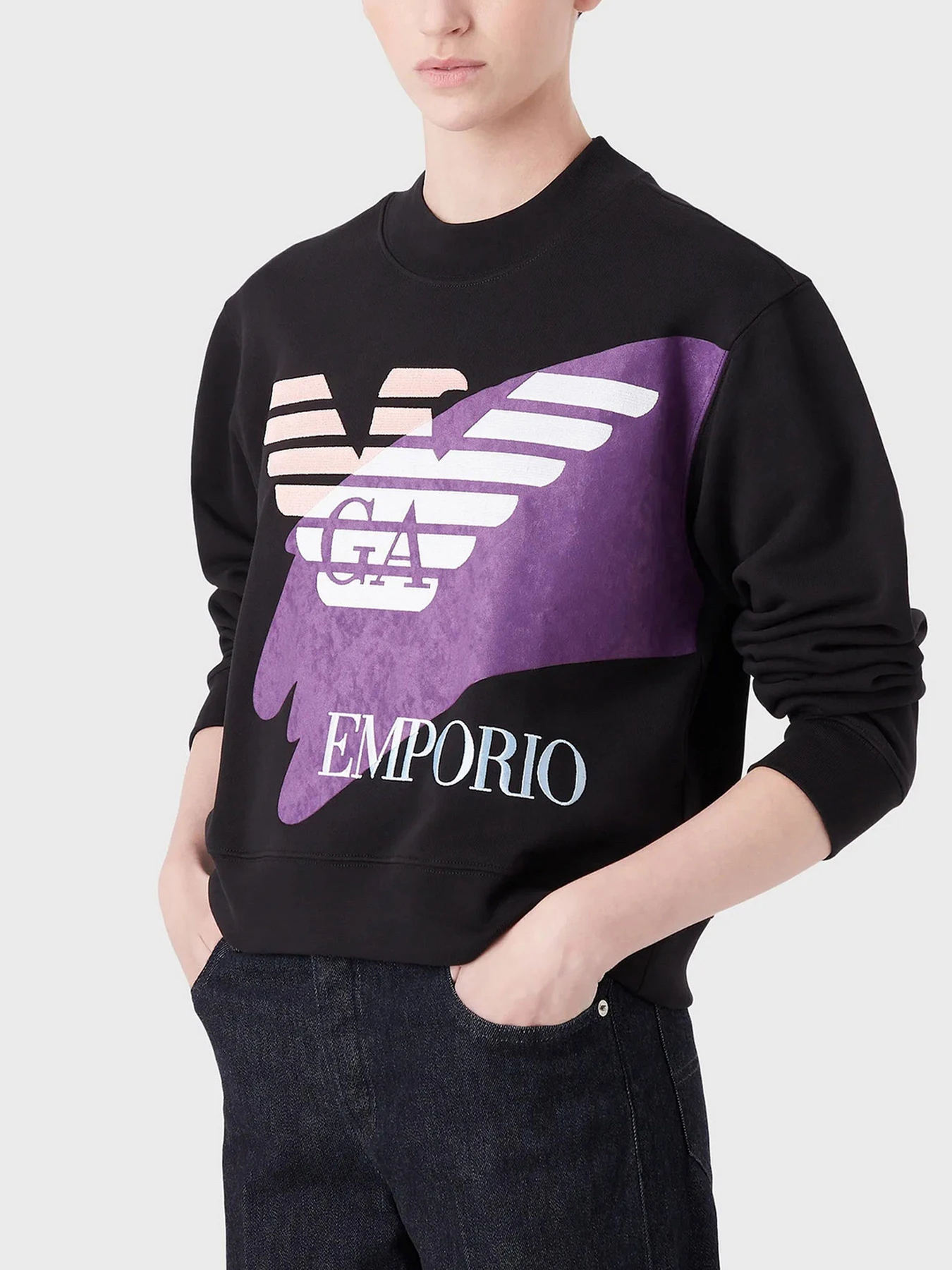Худи и свитшоты Emporio Armani модель 6L2M7E-2J49Z-0999 Худи и свитшоты Emporio Armani модель 6L2M7E-2J49Z-0999 Фото