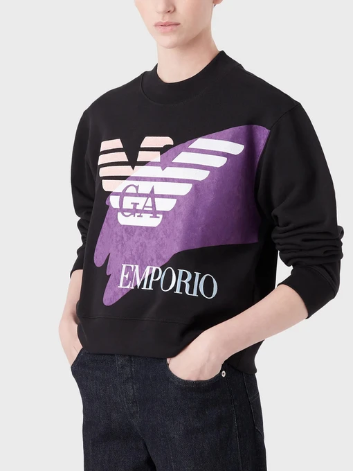 Худи и свитшоты Emporio Armani модель 6L2M7E-2J49Z-0999 Фото