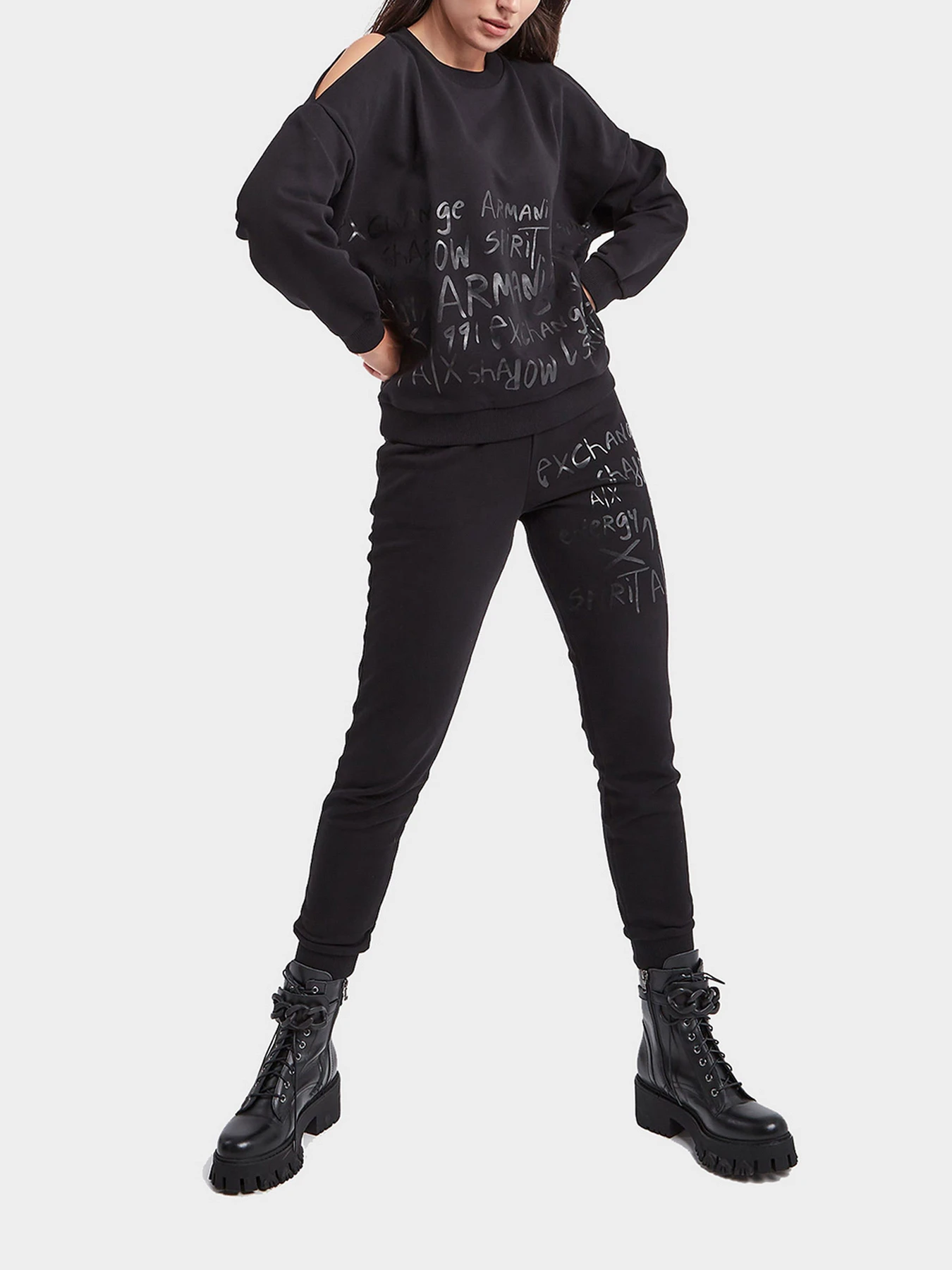 Худи и свитшоты Armani Exchange модель 6LYM26-YJCCZ-1200 Худи и свитшоты Armani Exchange модель 6LYM26-YJCCZ-1200 Фото