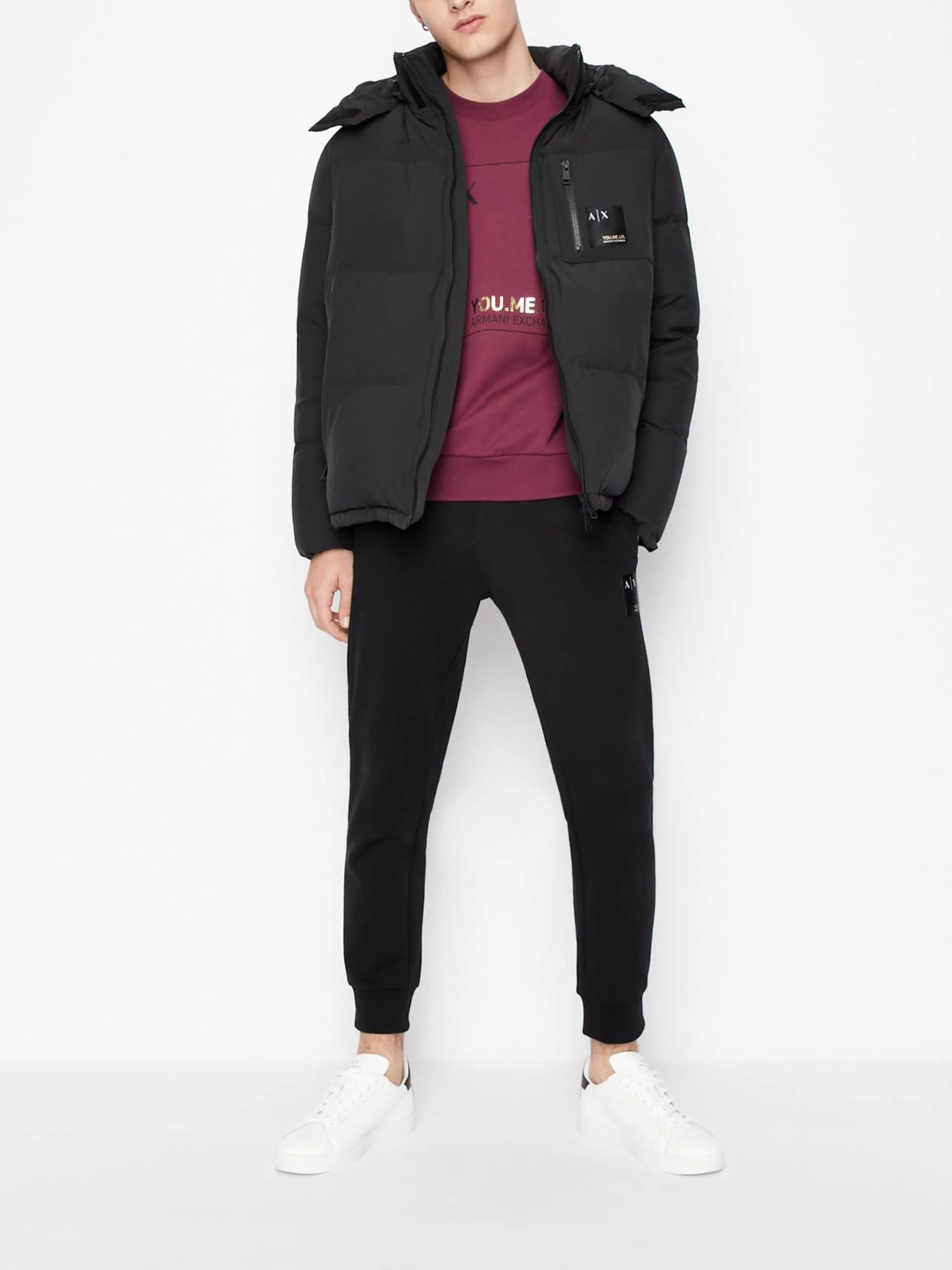 Худи и свитшоты Armani Exchange модель 6LZMAY-ZJFAZ-1306 Фото