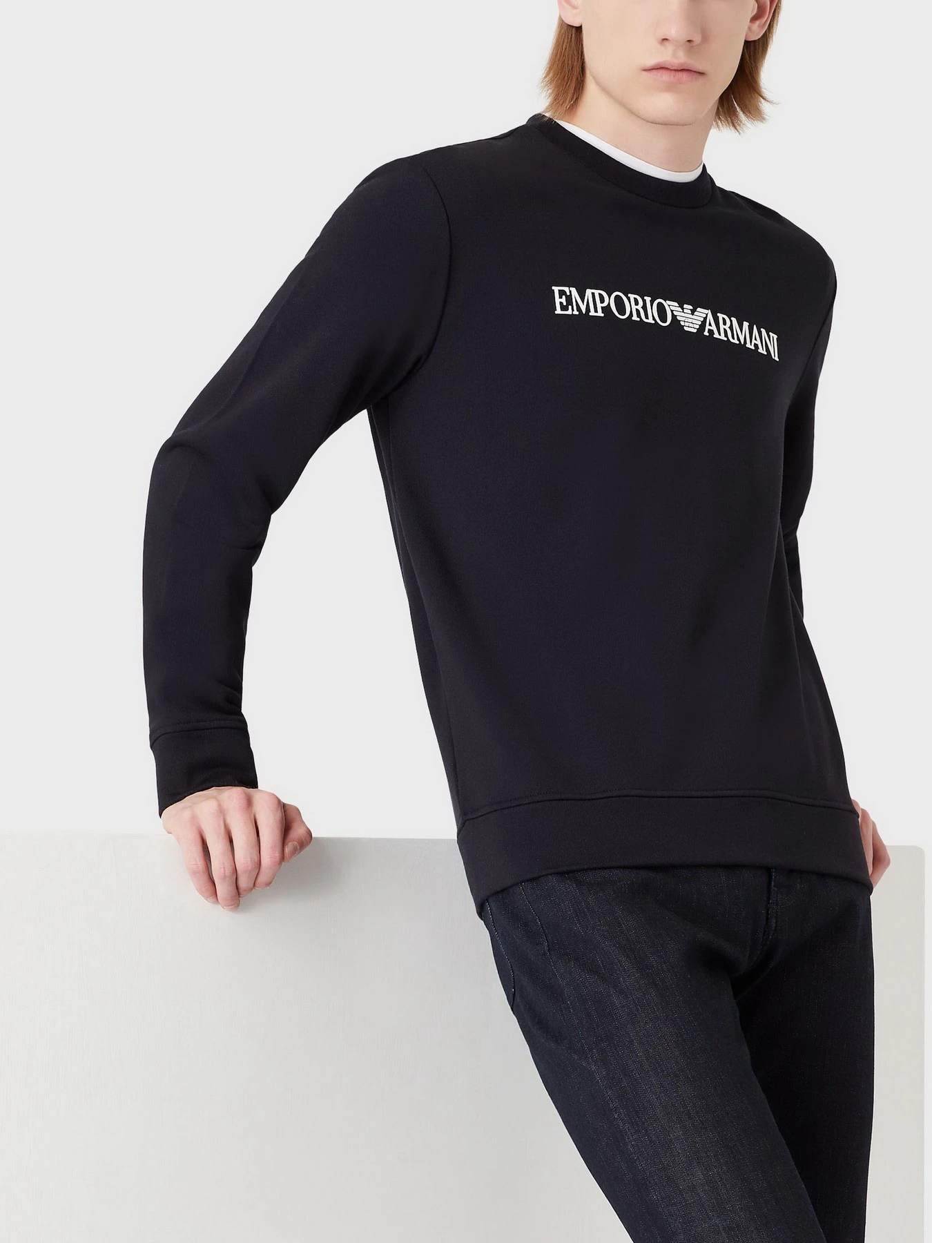 Худи и свитшоты Emporio Armani модель 8N1MR6-1JRIZ-F905 Фото