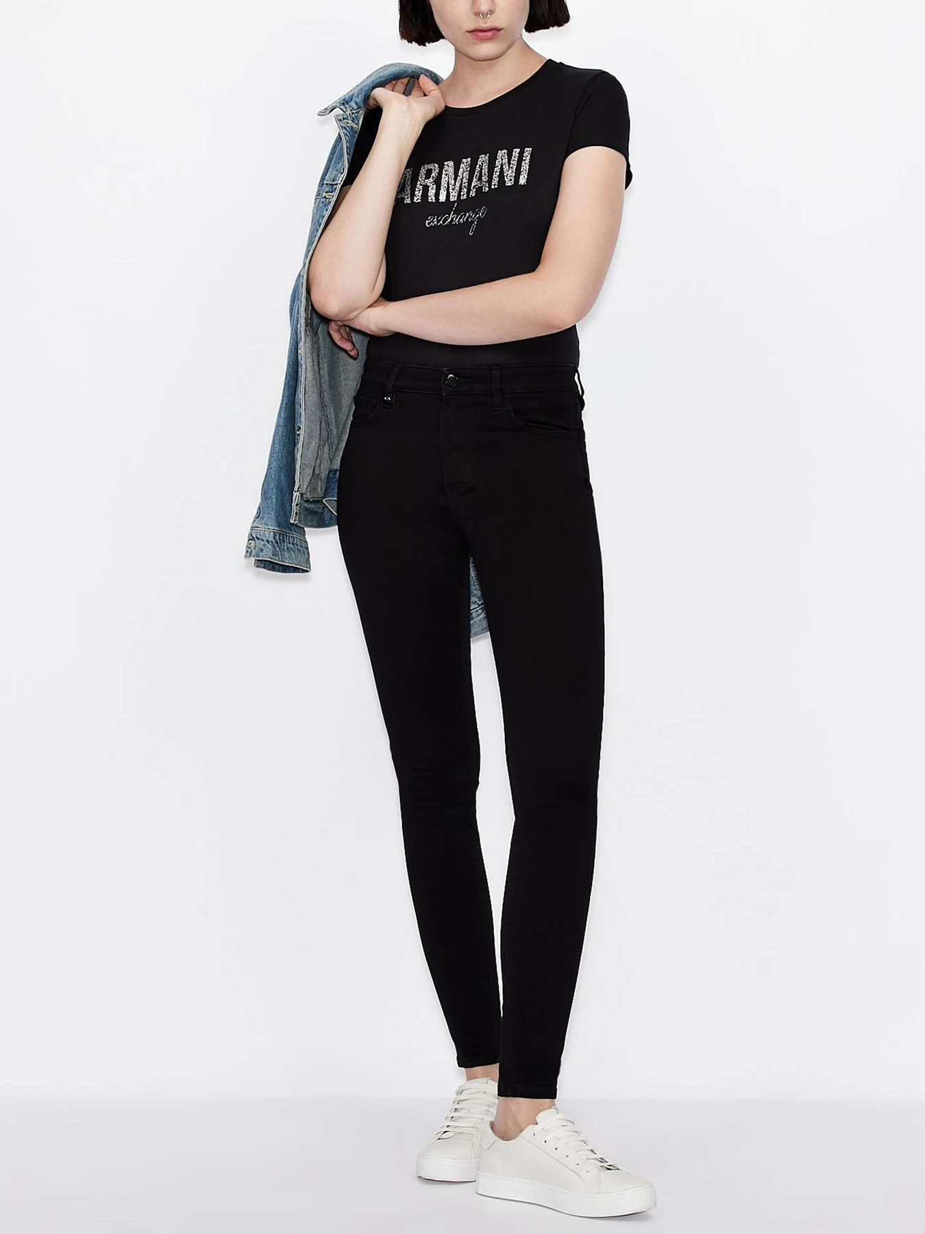 Футболки и поло Armani Exchange модель 8NYT98-Y9C8Z-1200 Фото