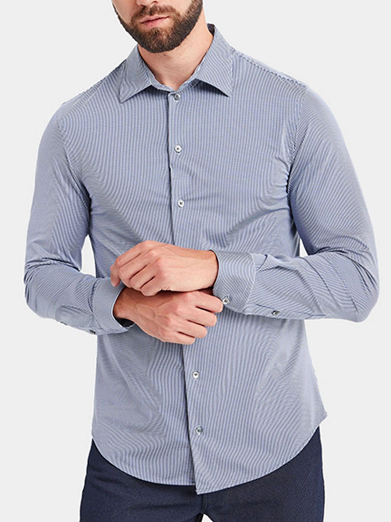 Рубашки Emporio Armani модель 91SM0L-912F4-021 Рубашки Emporio Armani модель 91SM0L-912F4-021 Фото