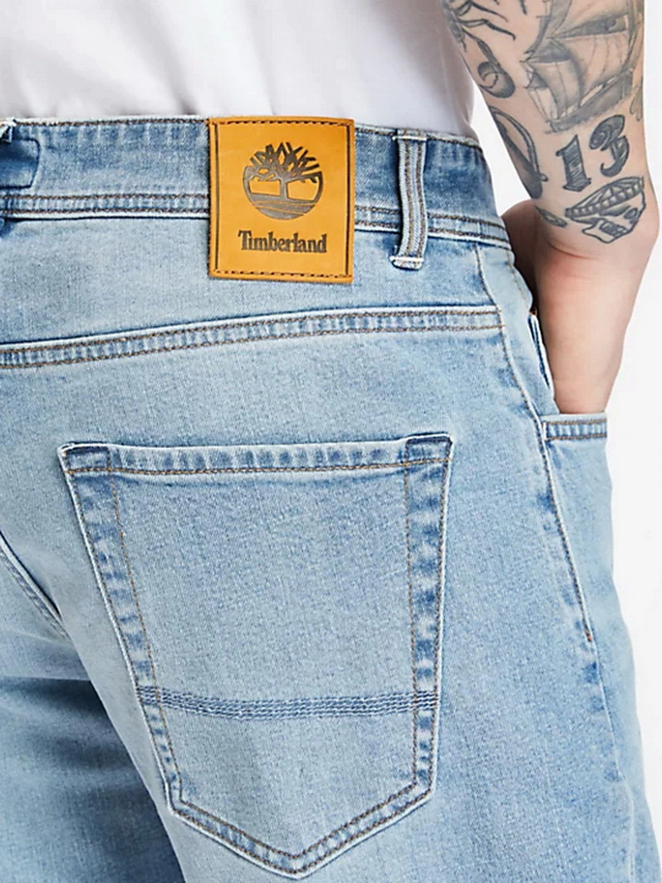 Джинсы Timberland модель TB0A2C92BQ8 Джинсы Timberland модель TB0A2C92BQ8 Фото