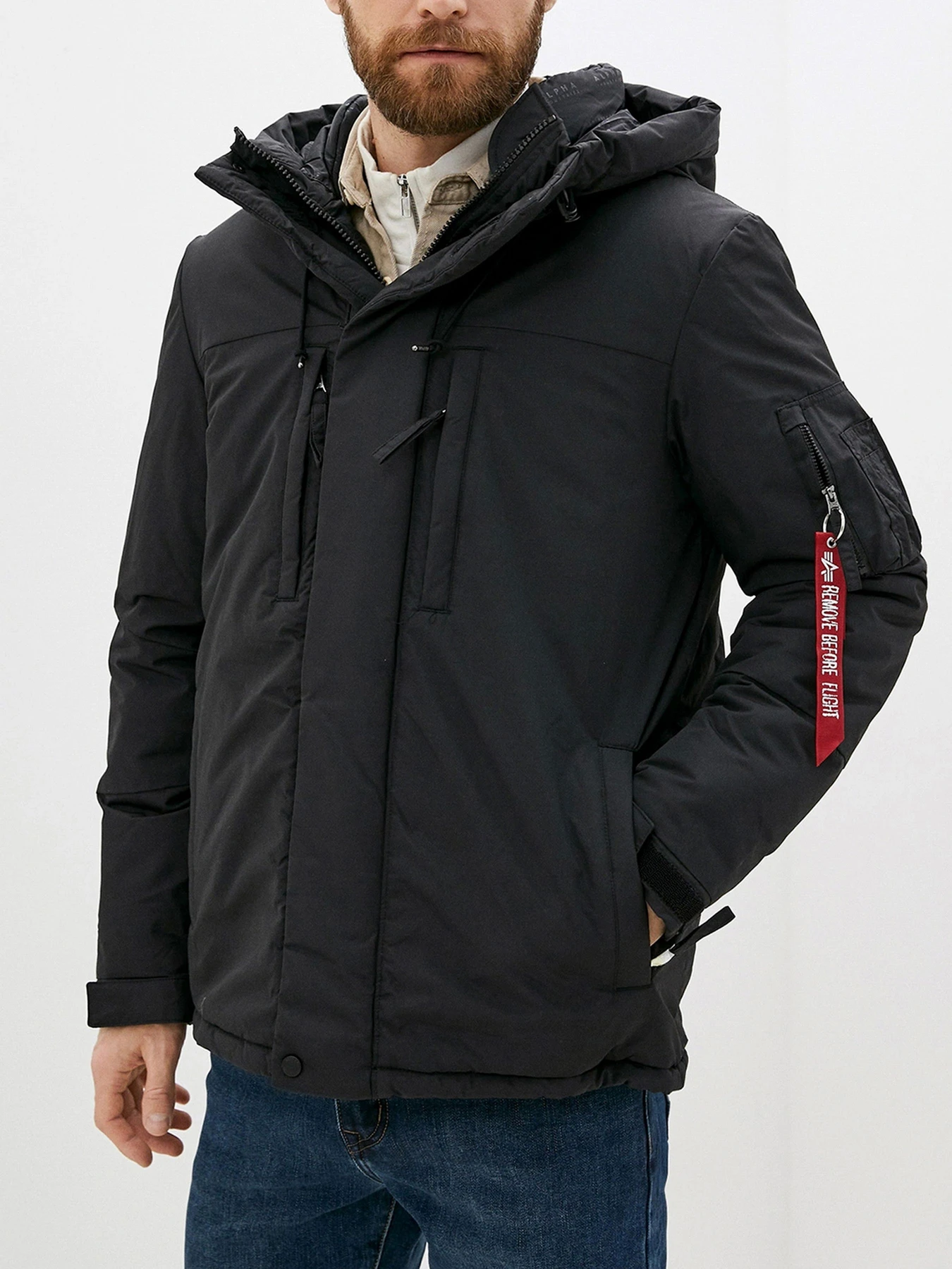 Куртки и дубленки Alpha Industries модель MJA49502C1_001 Куртки и дубленки Alpha Industries модель MJA49502C1_001 Фото