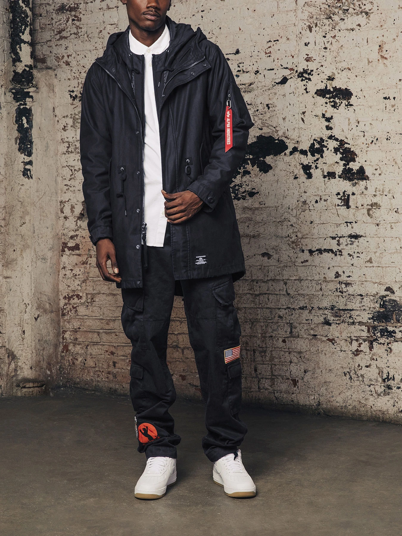 Куртки и дубленки Alpha Industries модель MJF52500C1_001 Куртки и дубленки Alpha Industries модель MJF52500C1_001 Фото