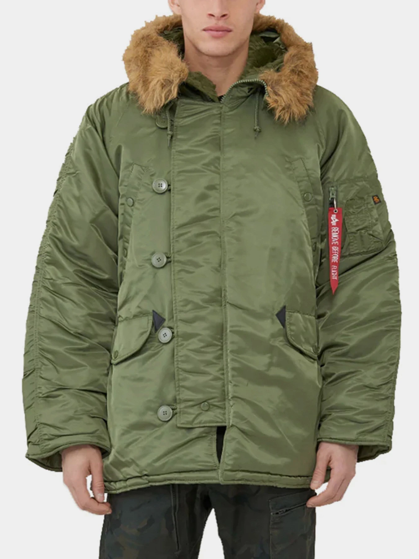 Куртки и дубленки Alpha Industries модель MJN31000C1_310 Куртки и дубленки Alpha Industries модель MJN31000C1_310 Фото
