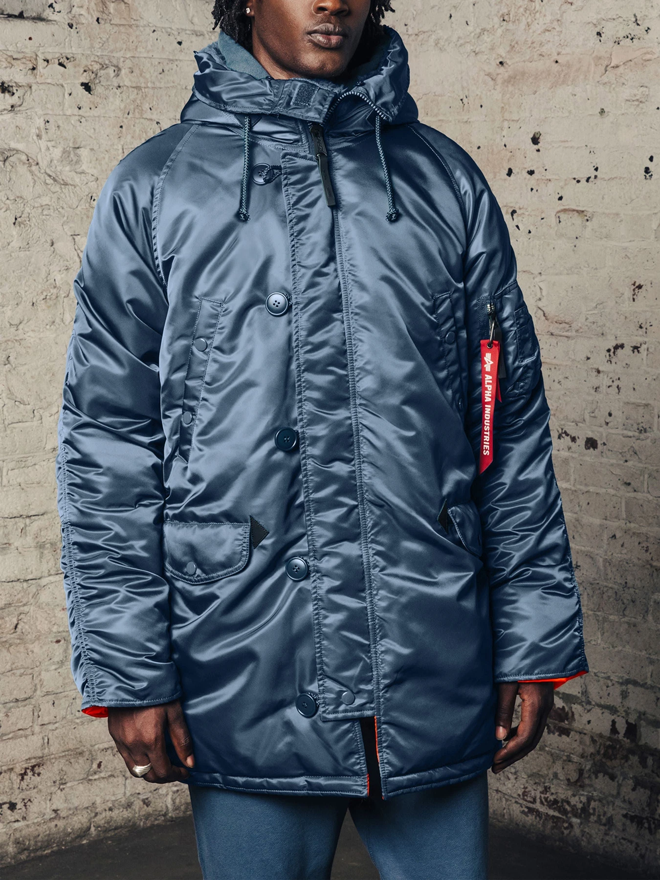 Куртки и дубленки Alpha Industries модель MJN31210C1_438 Фото