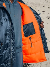 Куртки и дубленки Alpha Industries модель MJN31210C1_438 Фото