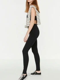 Брюки Trendyol модель THMSS22TA0072/Siyah Фото