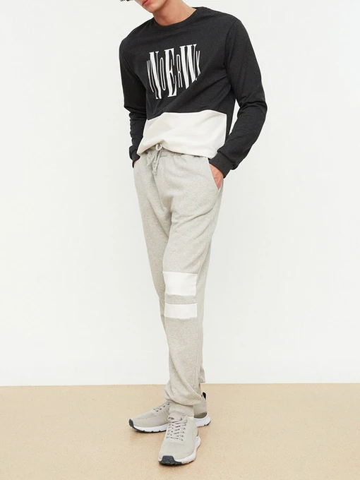 Брюки Trendyol модель TMNSS20EA0006/Gri Фото
