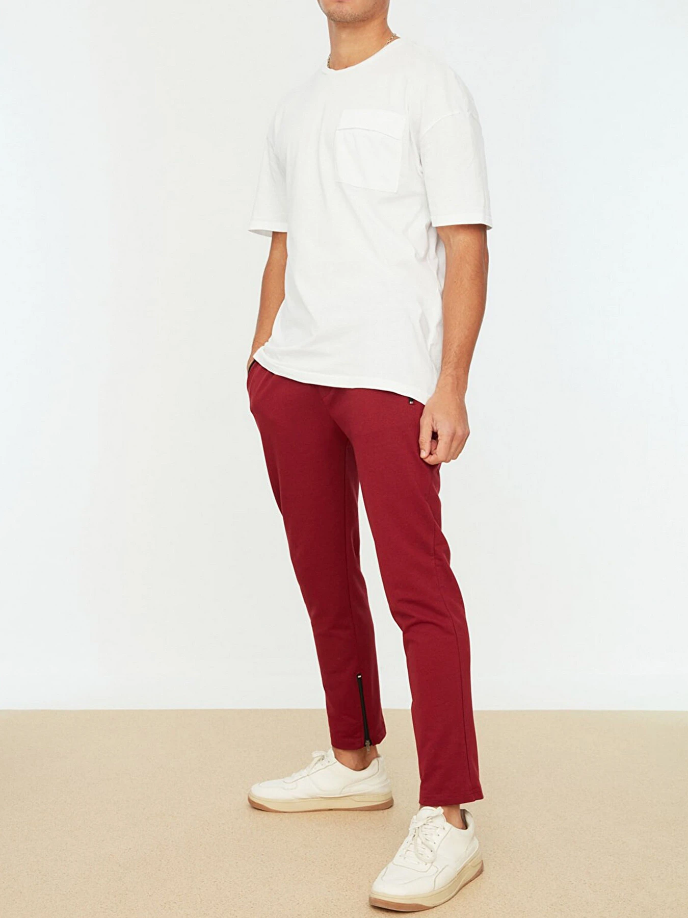 Брюки Trendyol модель TMNSS20EA0041/Bordo Фото
