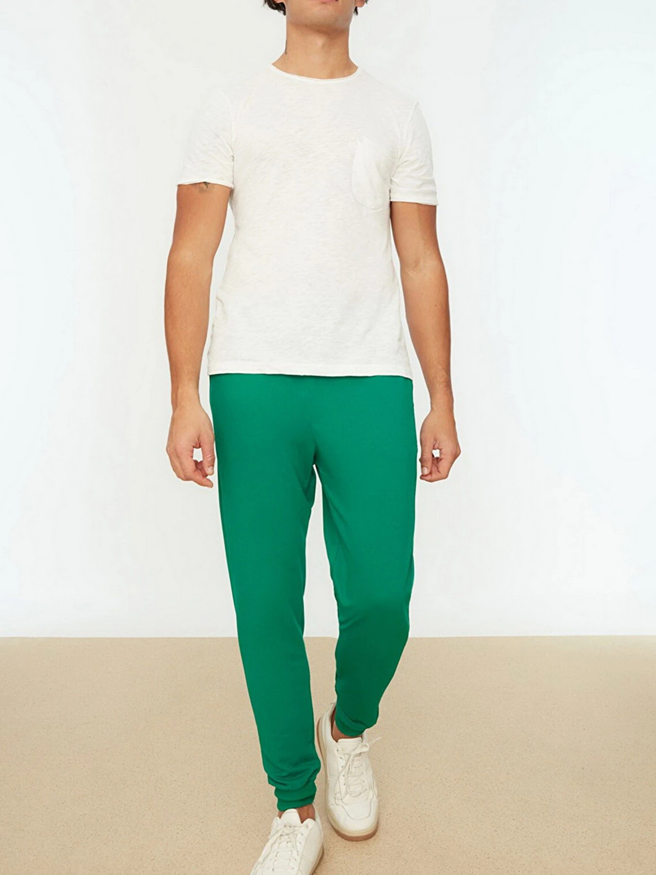 Брюки Trendyol модель TMNSS20EA0053/Yesil Фото