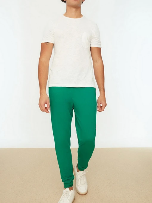 Брюки Trendyol модель TMNSS20EA0053/Yesil Фото