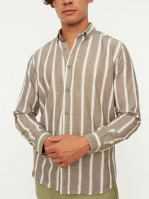 Рубашки Trendyol модель TMNSS20GO0093/Haki Фото