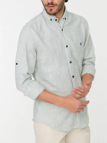 Рубашки Trendyol модель TMNSS20GO0139/Haki Фото