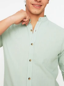 Рубашки Trendyol модель TMNSS20GO0188/Yesil Фото
