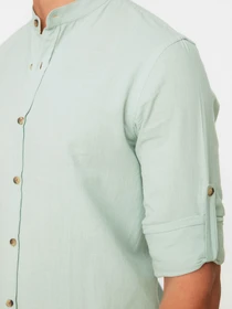 Рубашки Trendyol модель TMNSS20GO0188/Yesil Фото