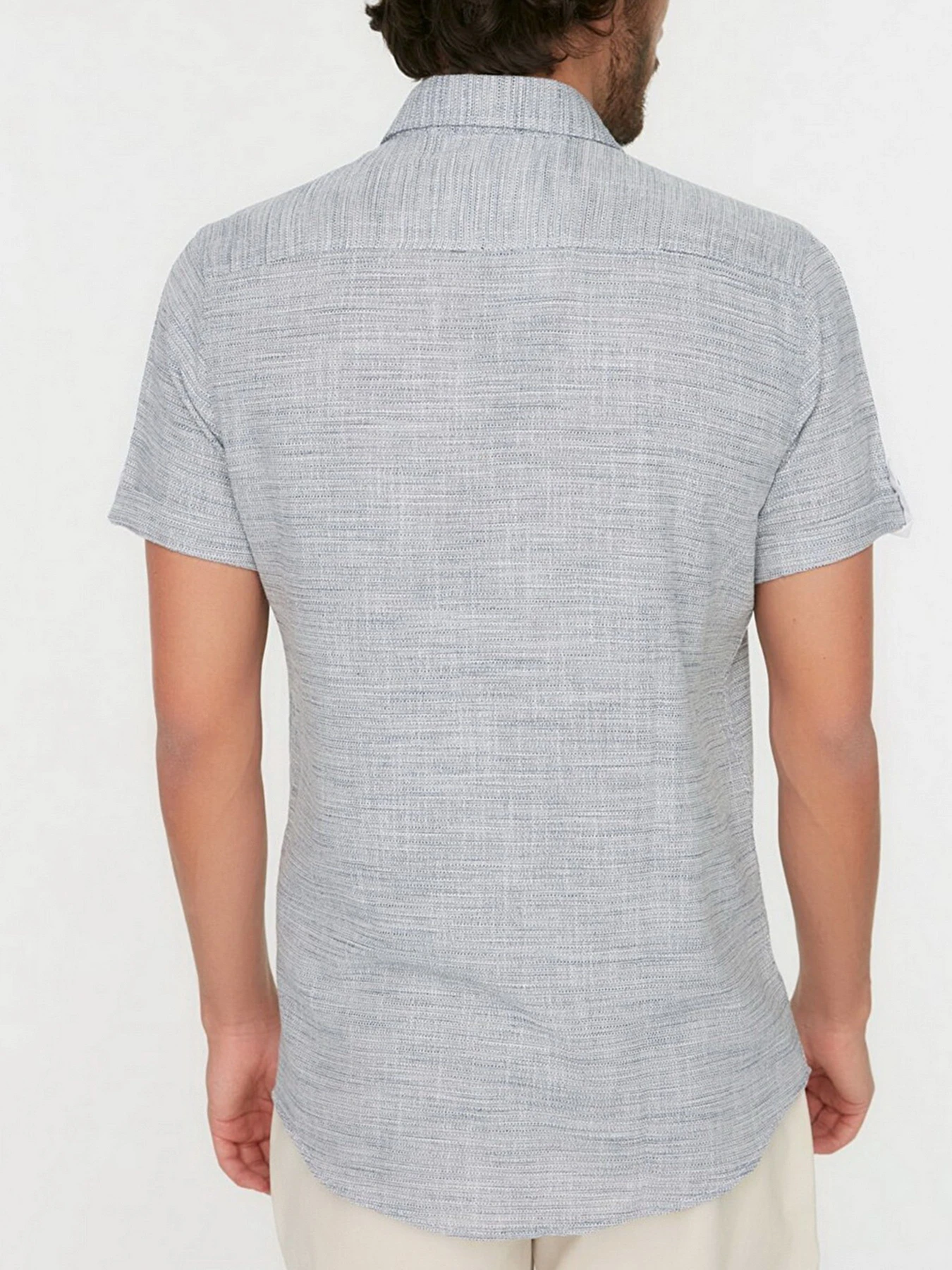 Рубашки Trendyol модель TMNSS20GO0253/Lacivert Рубашки Trendyol модель TMNSS20GO0253/Lacivert Фото