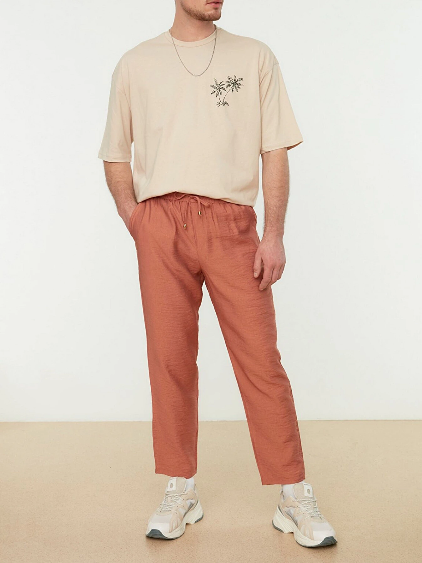 Брюки Trendyol модель TMNSS20PL0547/Camel Фото