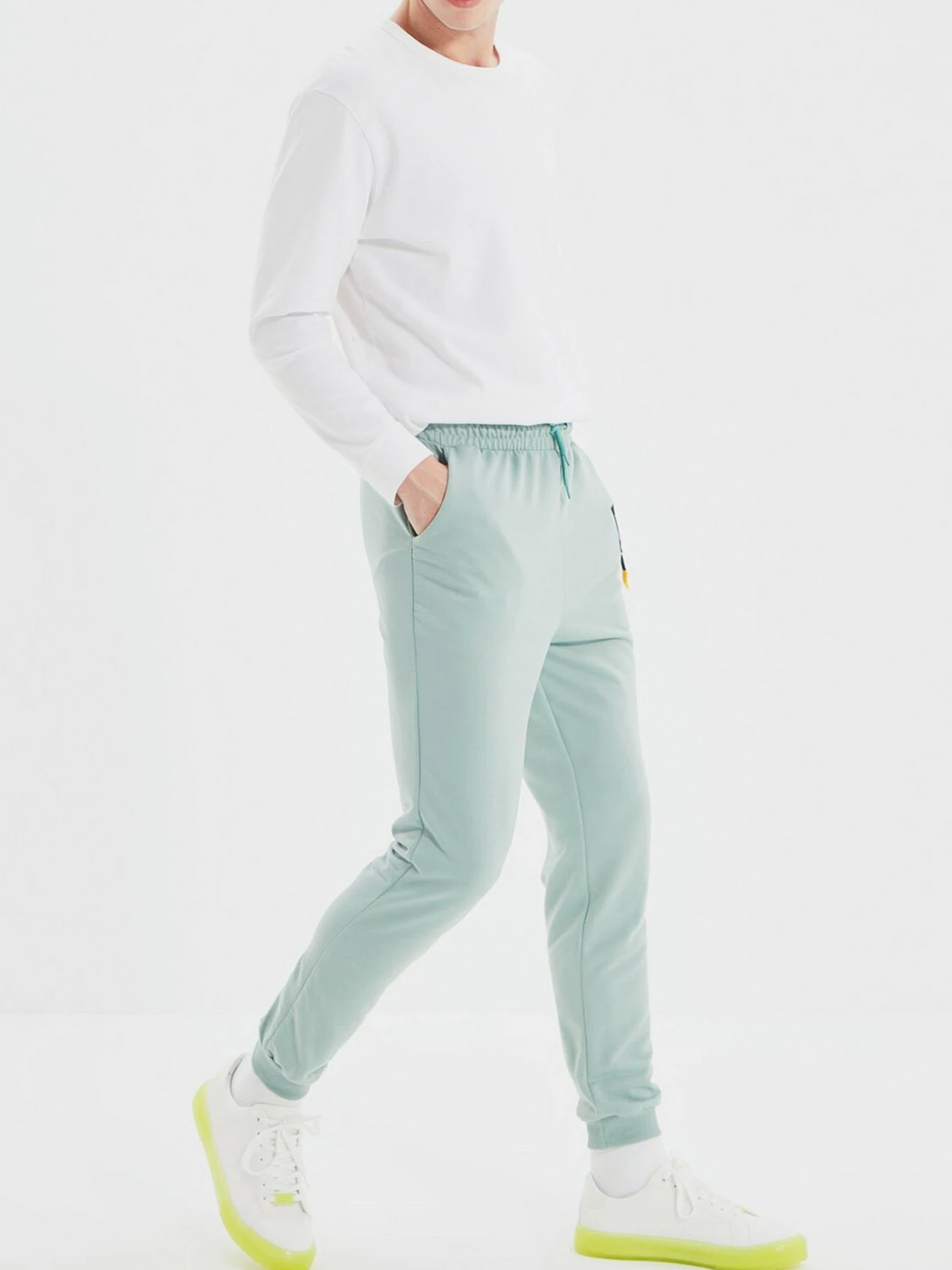 Брюки Trendyol модель TMNSS21EA0128/Mint Брюки Trendyol модель TMNSS21EA0128/Mint Фото