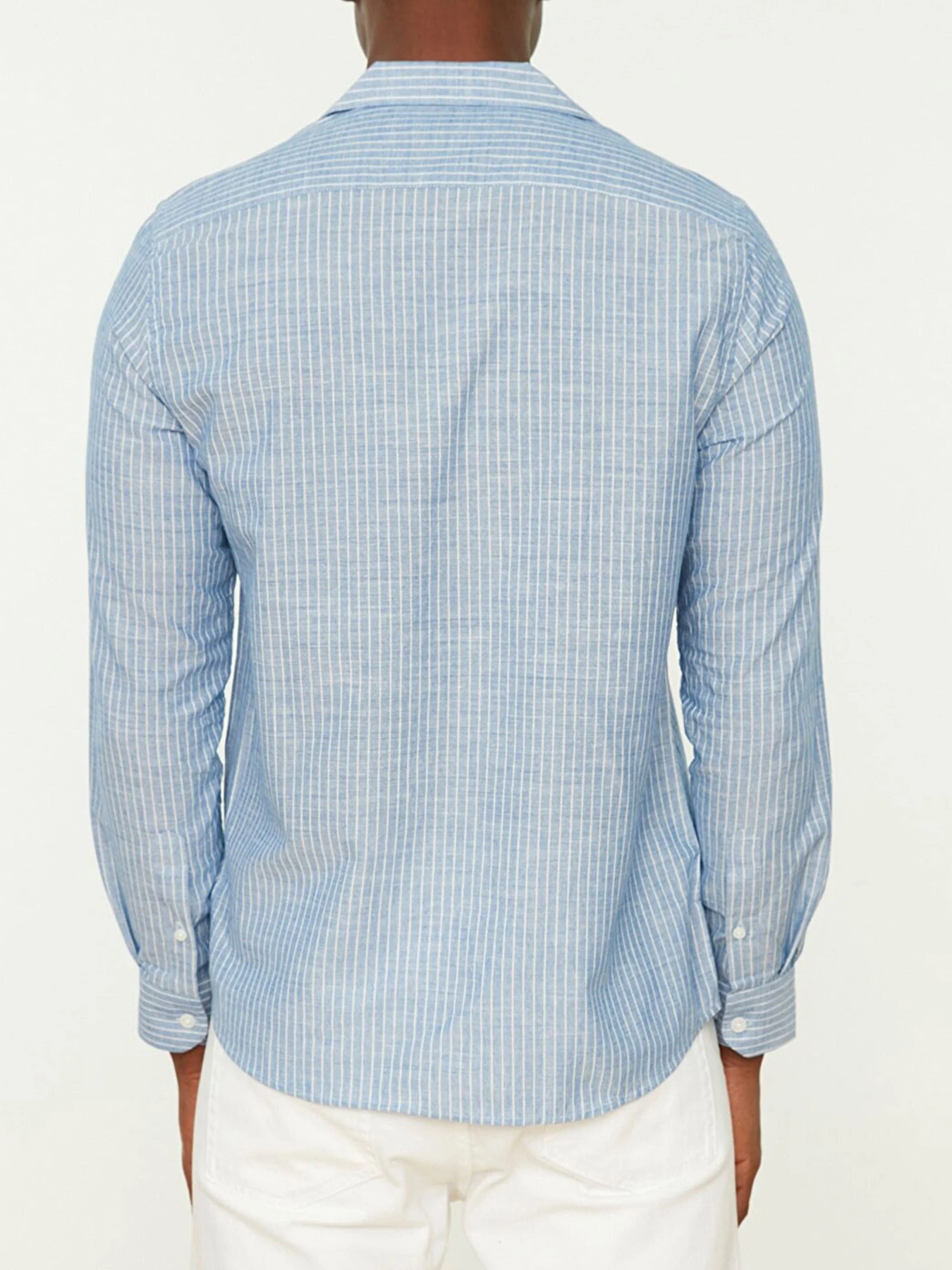 Рубашки Trendyol модель TMNSS21GO0590/Indigo Фото