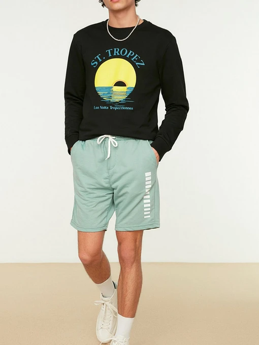 Шорты Trendyol модель TMNSS21SR0137/Mint Фото