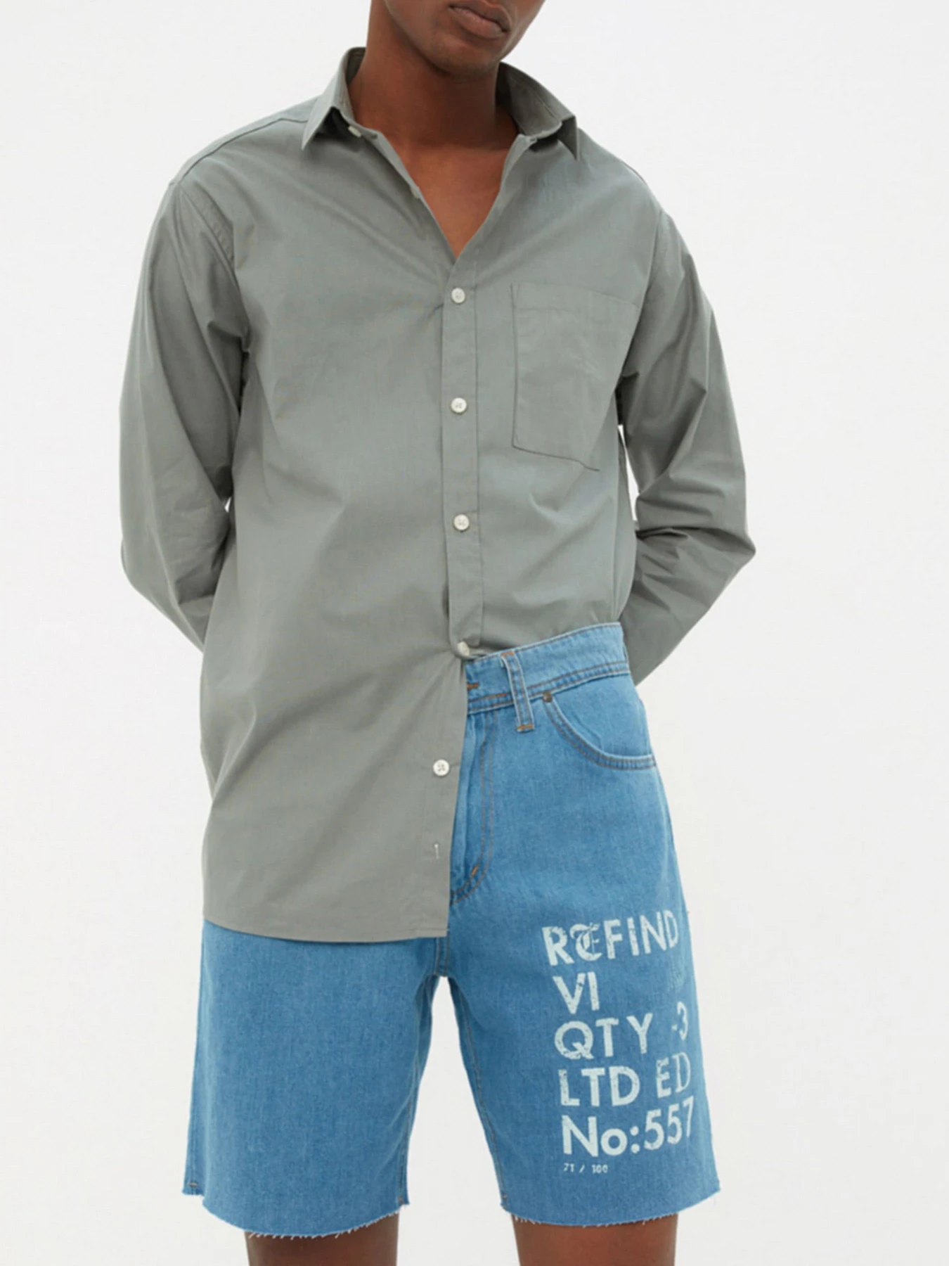 Шорты Trendyol модель TMNSS21SR0153/Mavi Фото