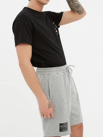 Шорты Trendyol модель TMNSS21SR0212/Gri Фото