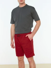 Шорты Trendyol модель TMNSS21SR0312/Bordo Фото