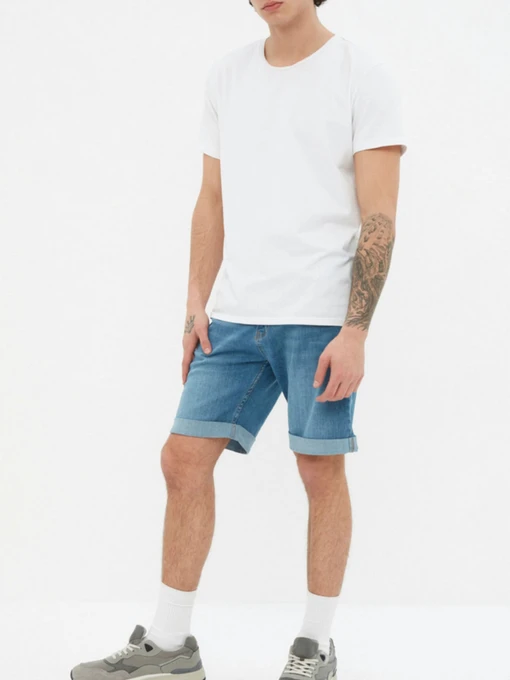 Шорты Trendyol модель TMNSS21SR0486/Mavi Фото