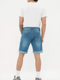 Шорты Trendyol модель TMNSS21SR0486/Mavi Фото