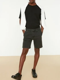 Шорты Trendyol модель TMNSS21SR0493/Antrasit Фото