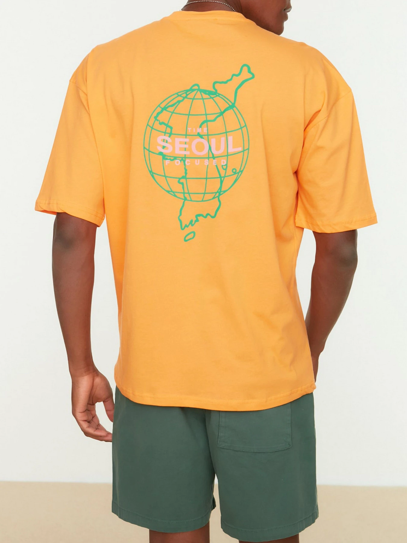 Футболки и поло Trendyol модель TMNSS21TS1219/Turuncu Фото