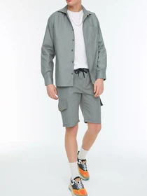 Рубашки Trendyol модель TMNSS22GO0027/Haki Фото