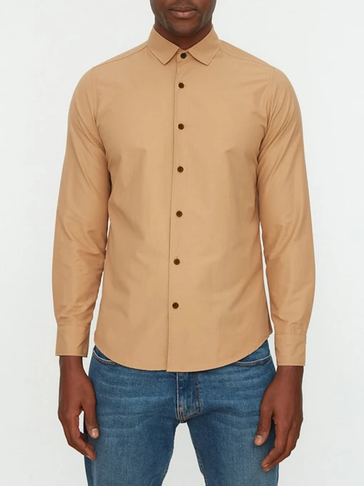 Рубашки Trendyol модель TMNSS22GO0050/Camel Фото