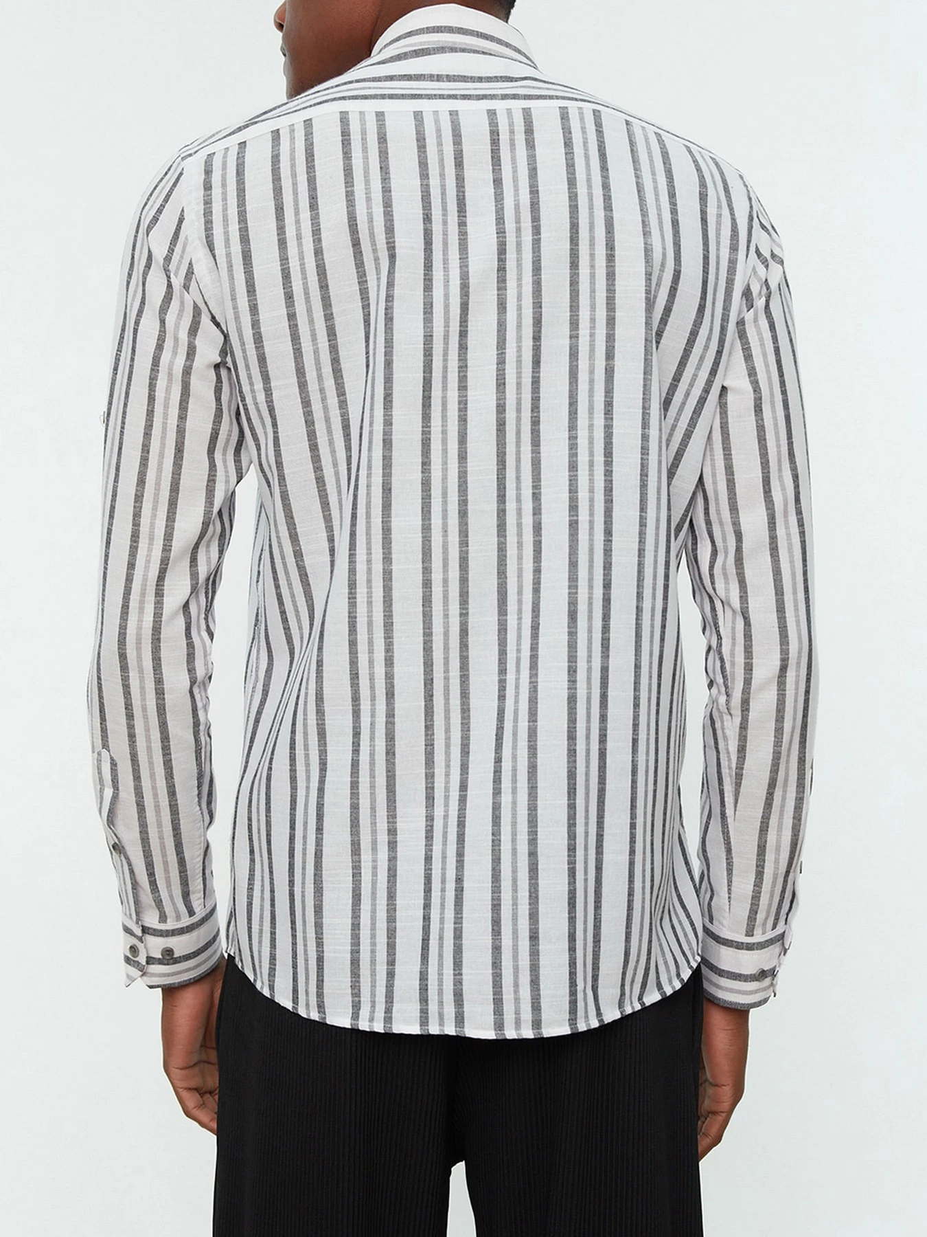 Рубашки Trendyol модель TMNSS22GO0088/Gri Рубашки Trendyol модель TMNSS22GO0088/Gri Фото