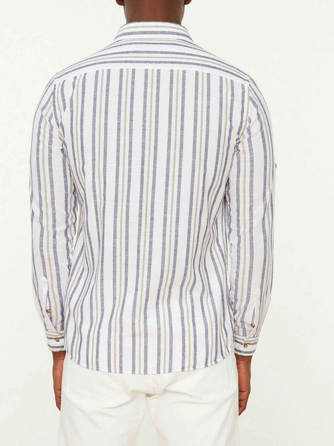 Рубашки Trendyol модель TMNSS22GO0088/Haki Рубашки Trendyol модель TMNSS22GO0088/Haki Фото