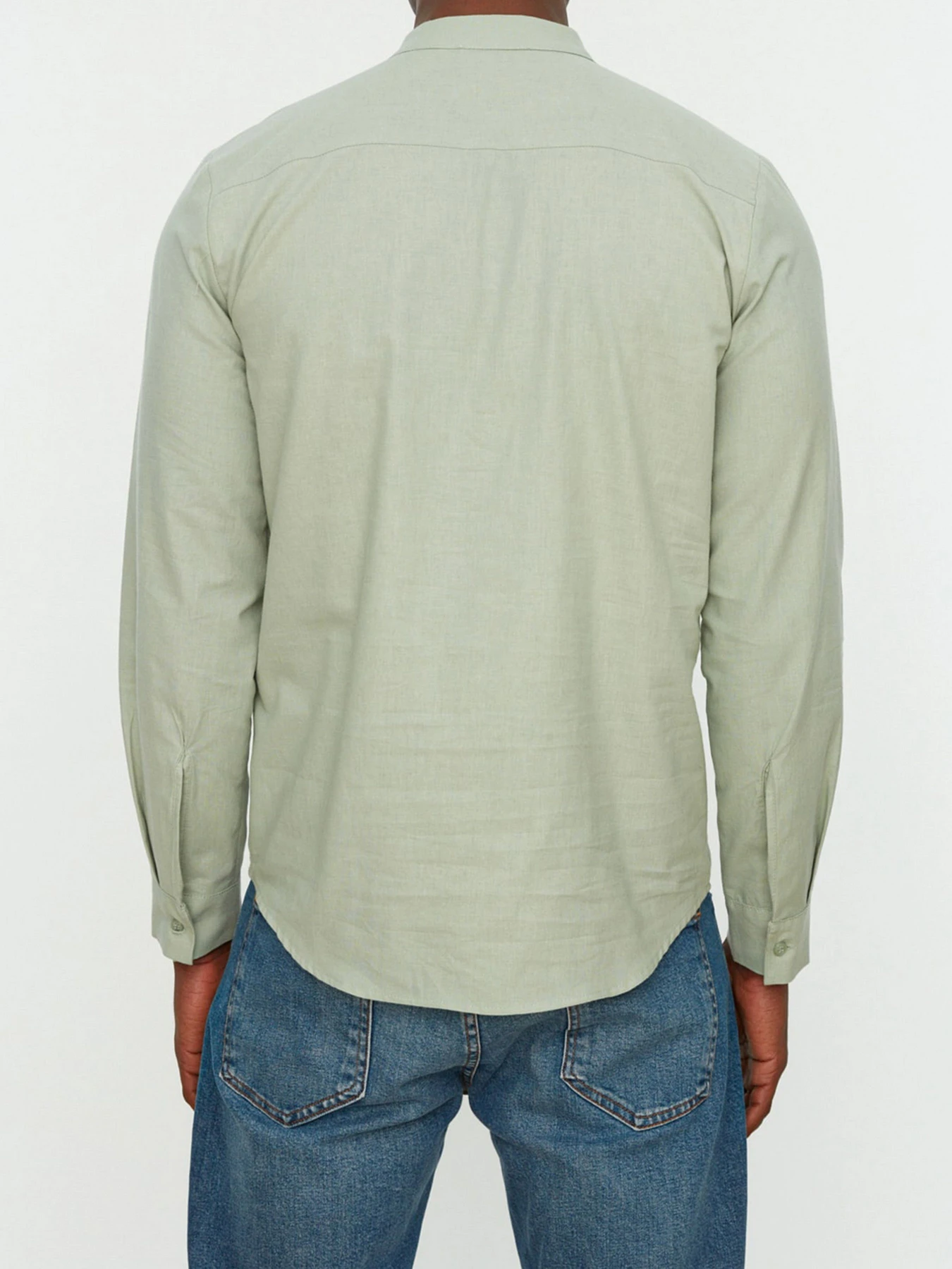 Рубашки Trendyol модель TMNSS22GO0275/Yesil Фото