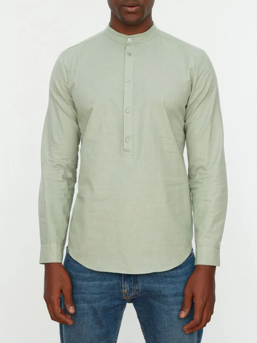 Рубашки Trendyol модель TMNSS22GO0275/Yesil Фото