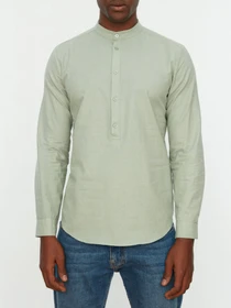Рубашки Trendyol модель TMNSS22GO0275/Yesil Фото